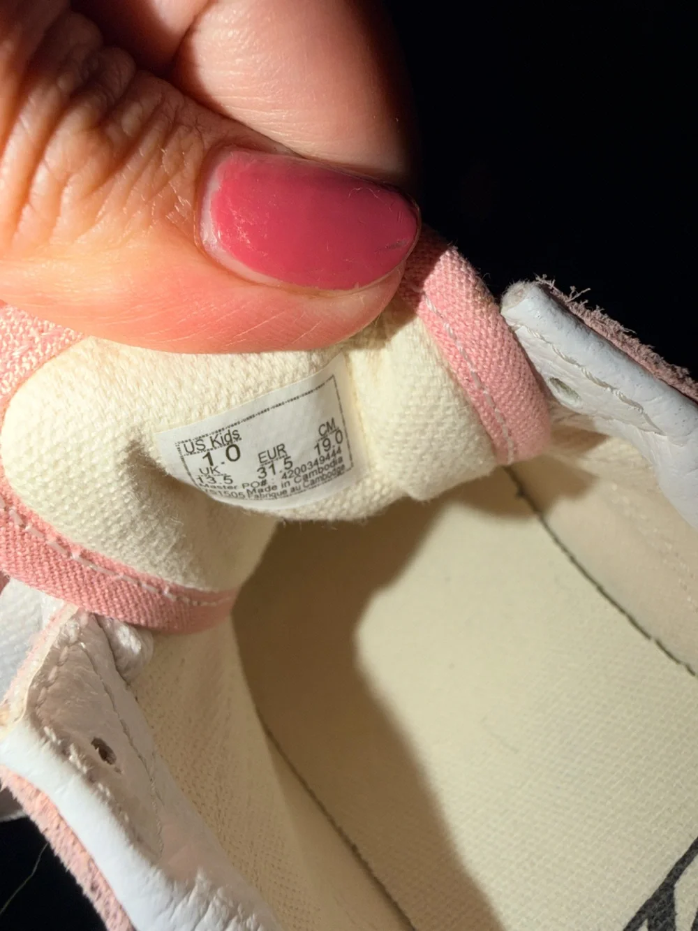 Classic Pink Suede Low-Top Sneakers - kids